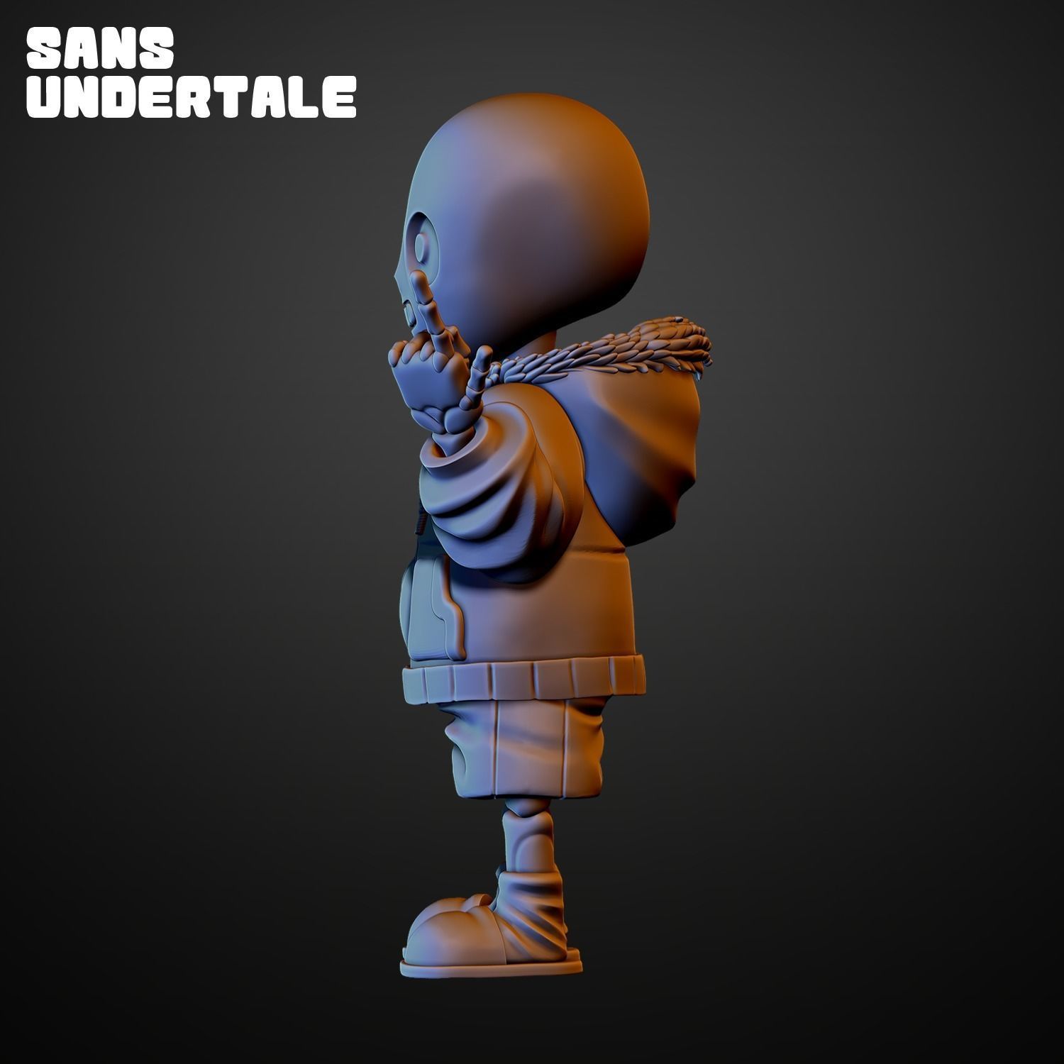 SANS UNDERTALE 3D print model_10