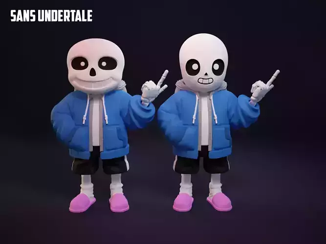 SANS UNDERTALE 3D print model