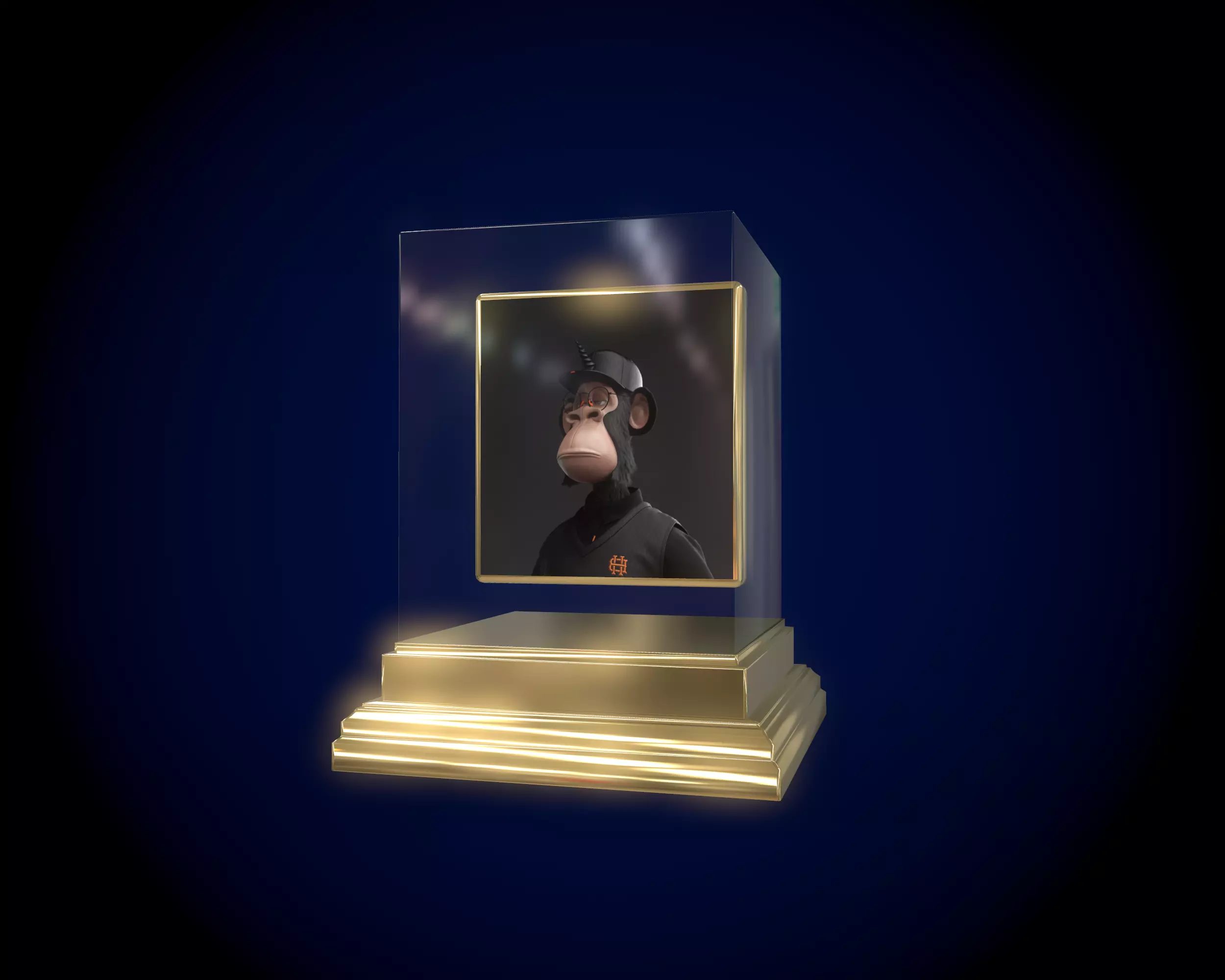 Hape Beast 7 Gold Club Low-poly 3D model_0