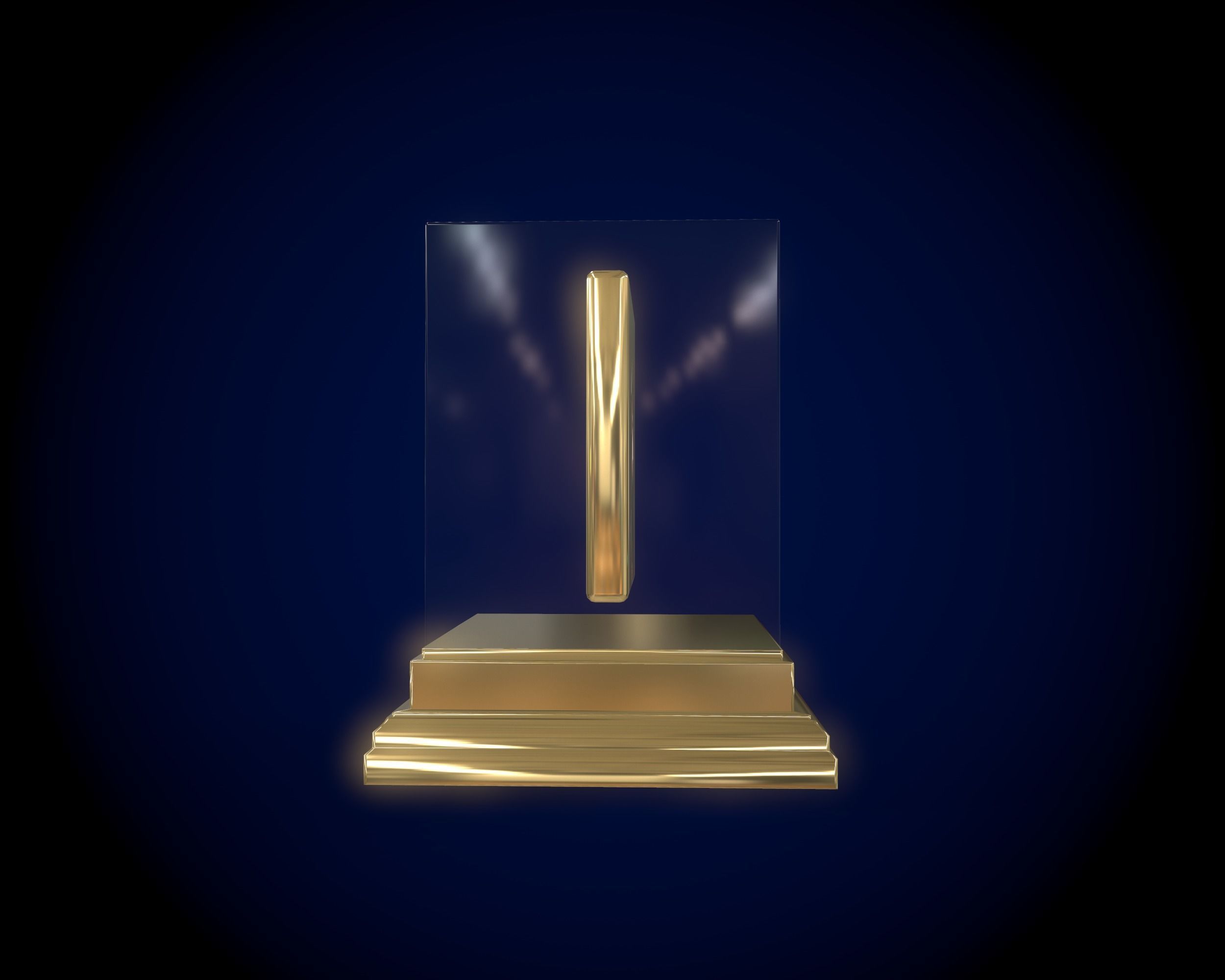 Hape Beast 7 Gold Club Low-poly 3D model_11