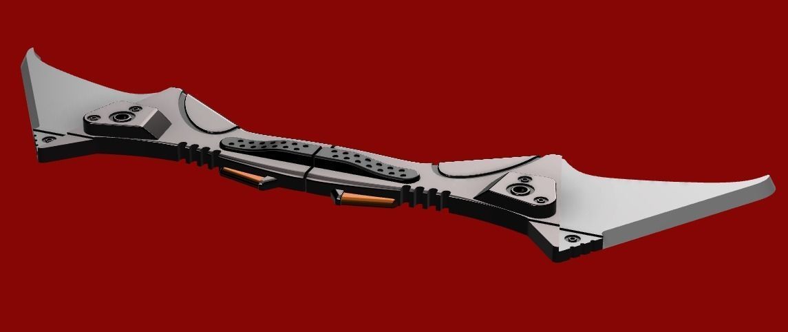 The Batman 2022 - Batarang 3D print model_2