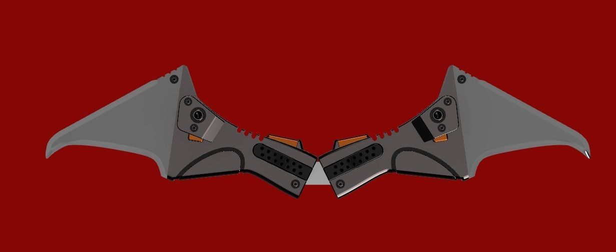 The Batman 2022 - Batarang 3D print model_5