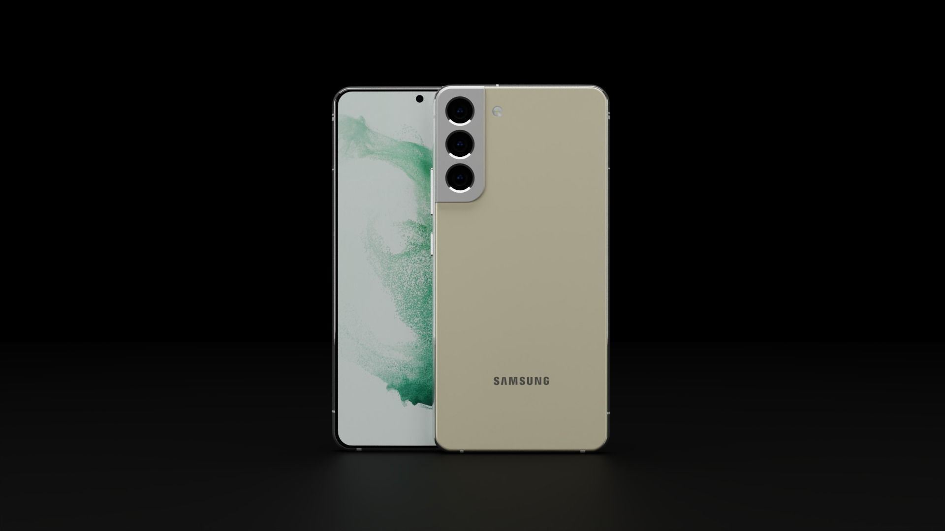 Samsung Galaxy S22 Plus in all Official Colors Low-poly 3D model_1