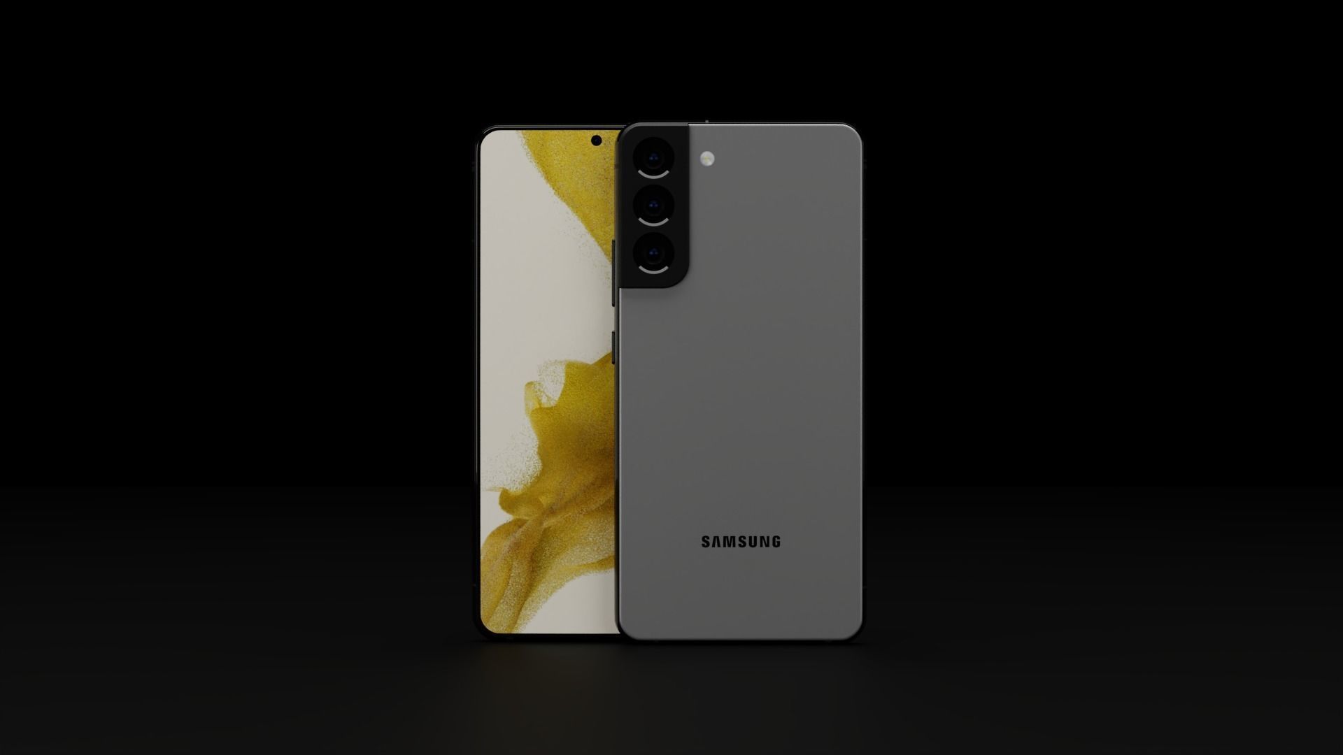 Samsung Galaxy S22 Plus in all Official Colors Low-poly 3D model_7