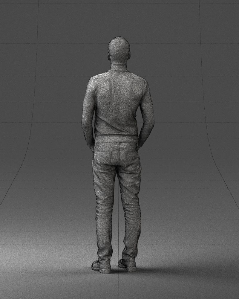 Man in a turtleneck and jeans 0363 3D Print Ready 3D print model_20
