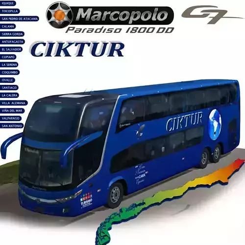 Marcopolo Paradiso 1800DD Ciktur bus