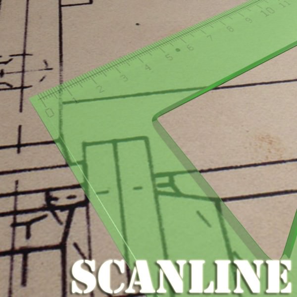 Angle Bevel Ruler 02 3D model_6