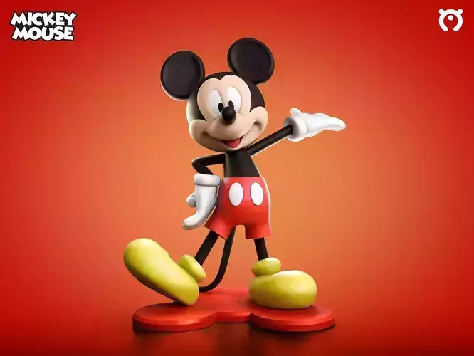 MICKEY MOUSE 3D print model