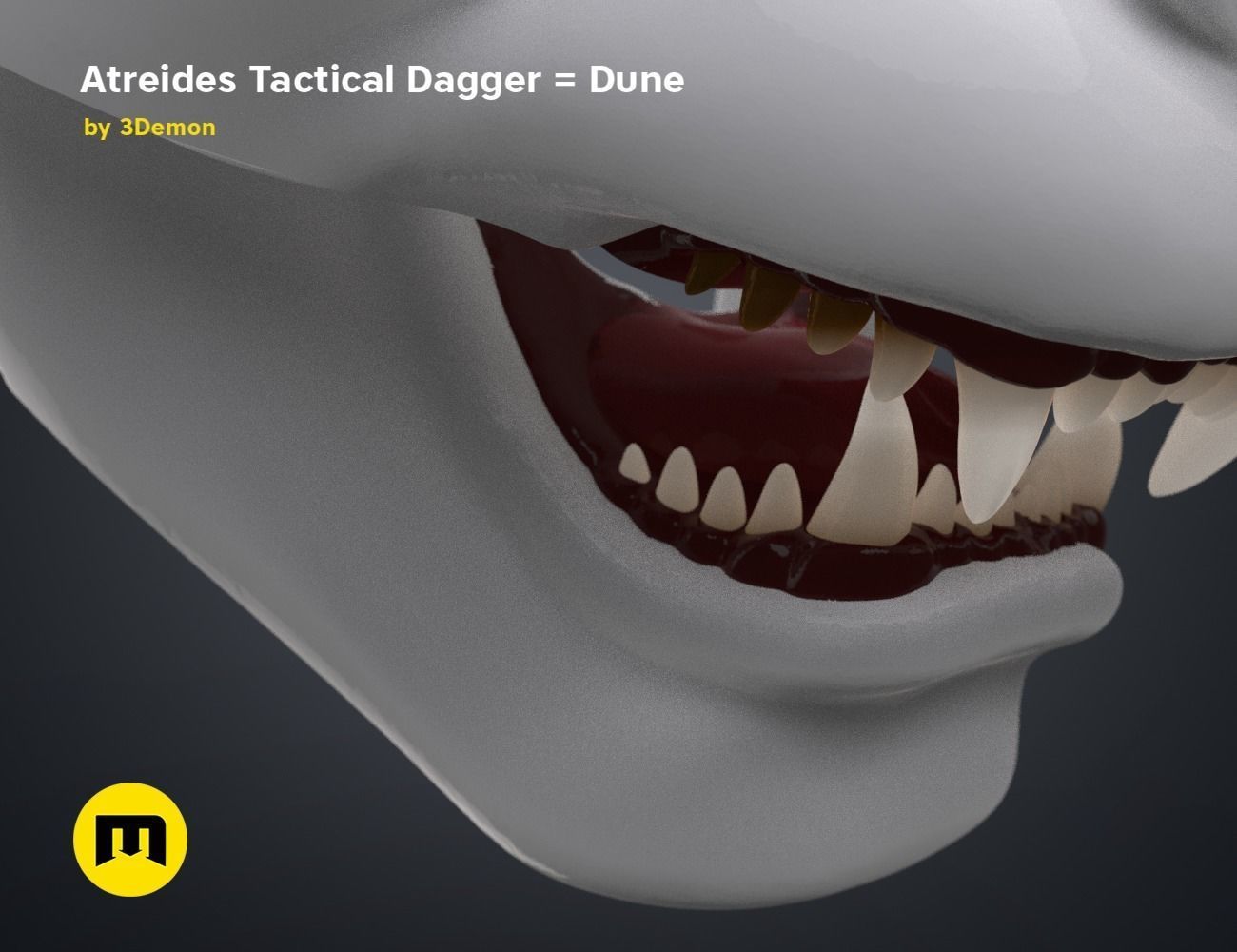 Rengar Head - League of Legends 3D print model_14