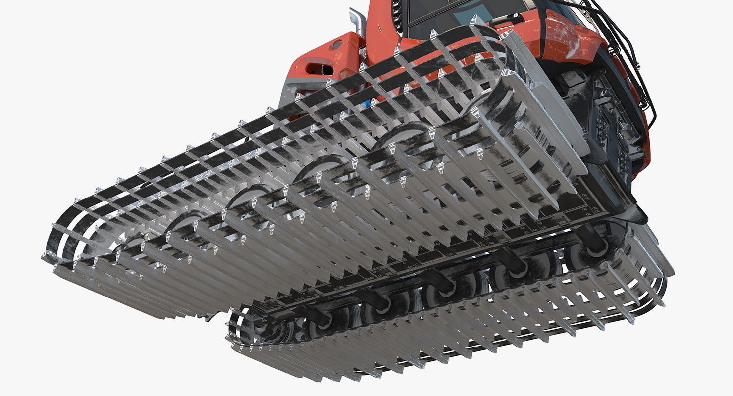 Snowy Snowcat Generic 3D model_14