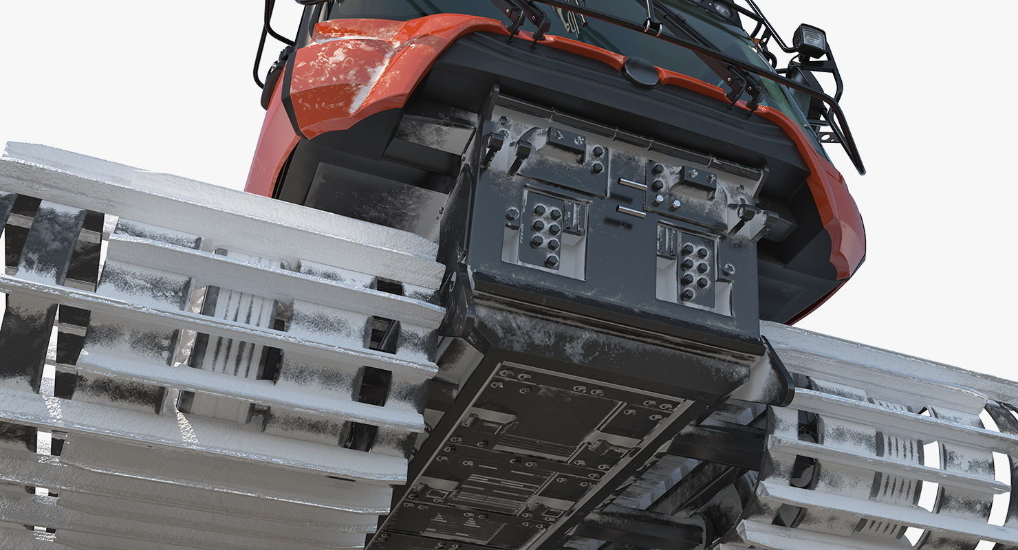 Snowy Snowcat Generic 3D model_19