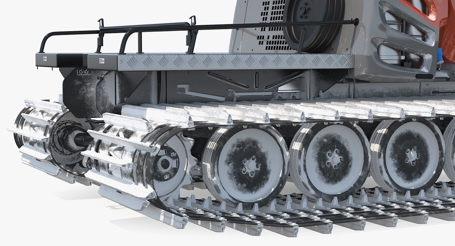 Snowy Snowcat Generic 3D model_17