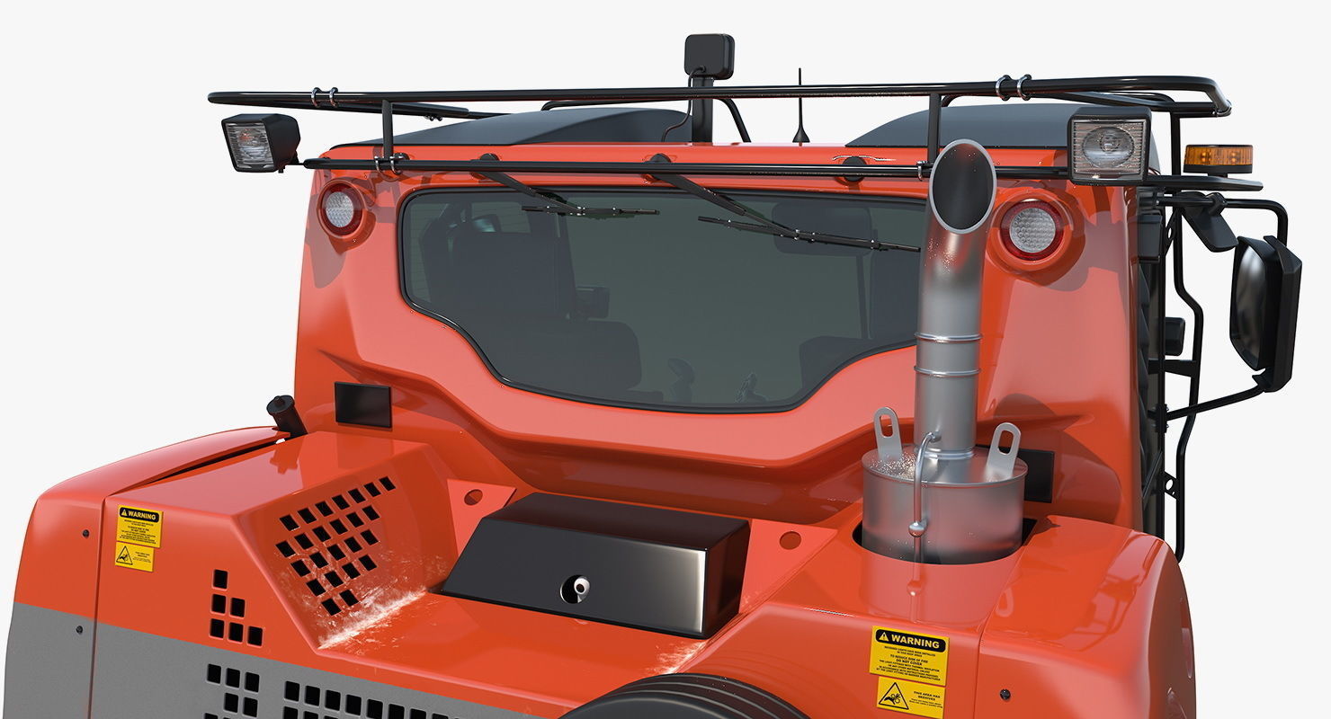 Snowy Snowcat Generic 3D model_21