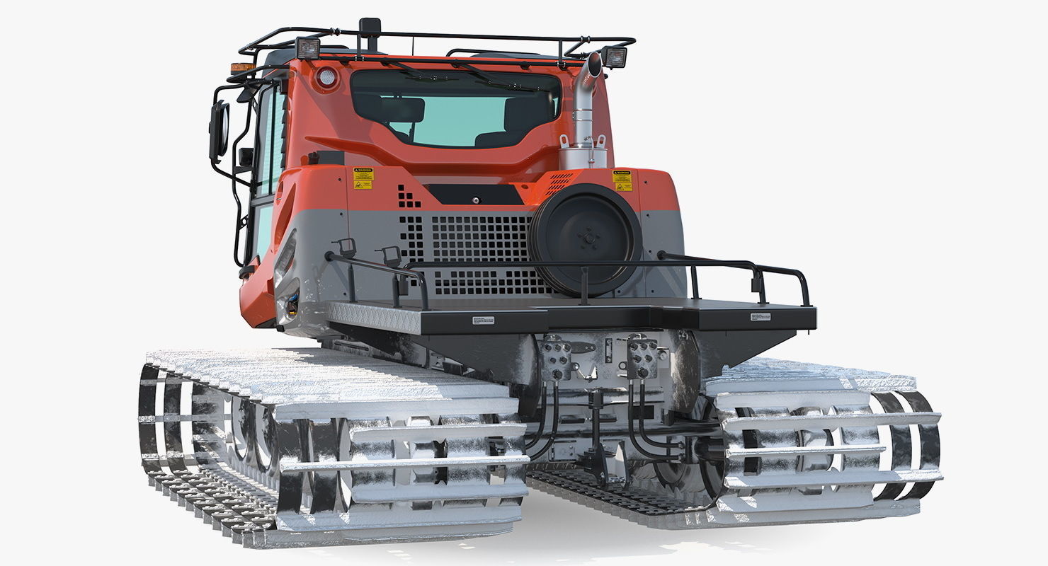 Snowy Snowcat Generic 3D model_12