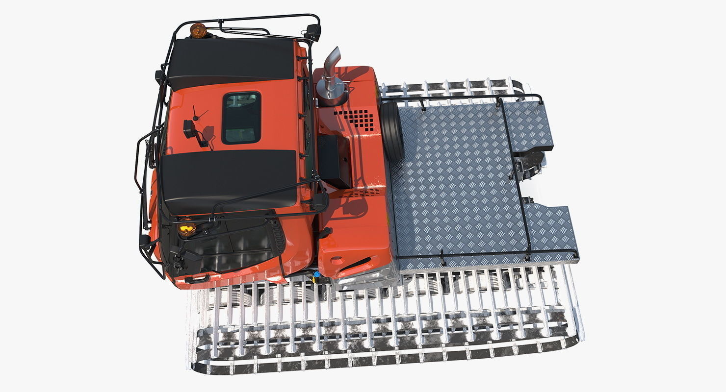 Snowy Snowcat Generic 3D model_13