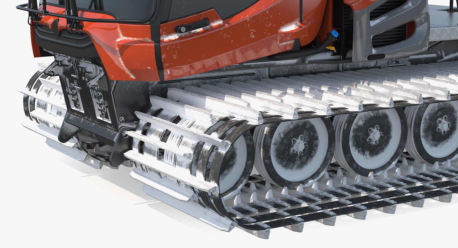 Snowy Snowcat Generic 3D model_15