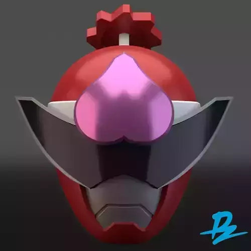 Avataro Sentai Donbrothers Don Momotaro Red 3D print model