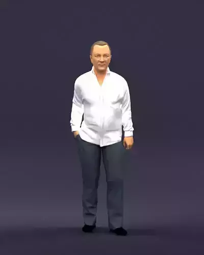 Hand in pocketman 0420 3D Print Ready