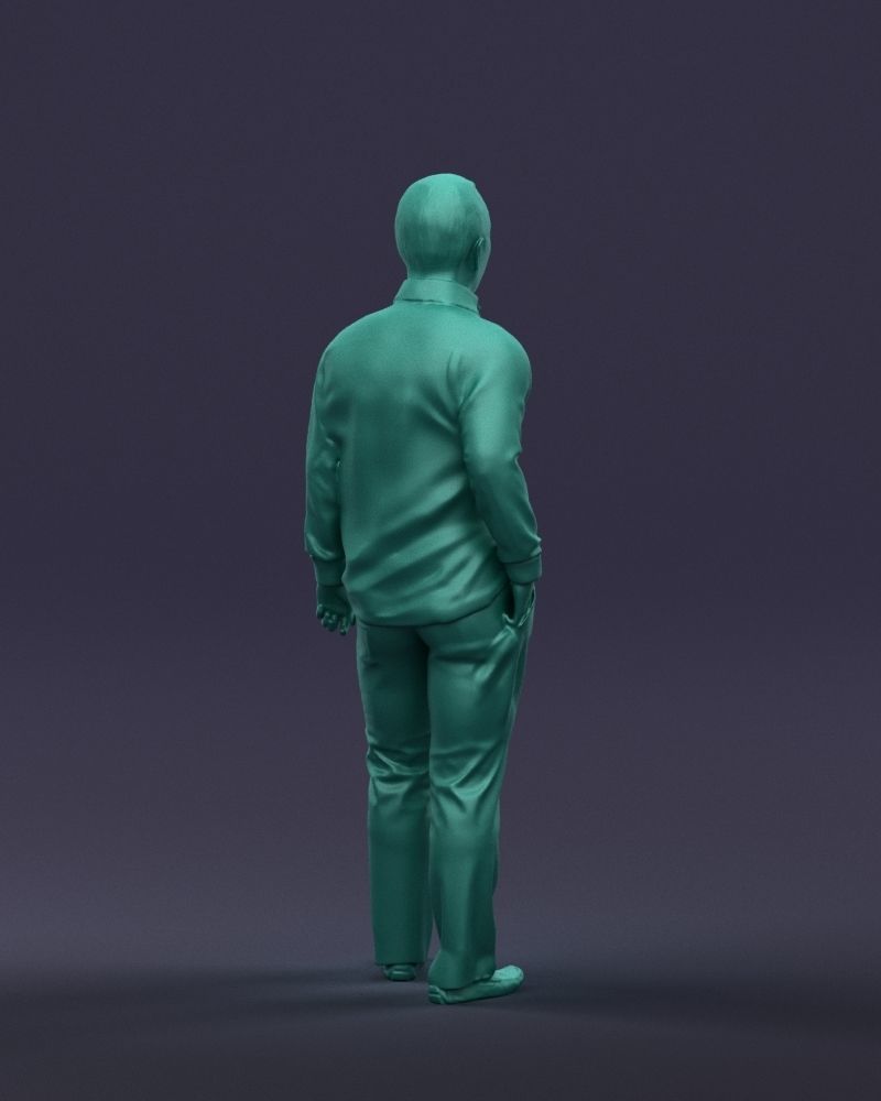 Hand in pocketman 0420 3D Print Ready 3D print model_16