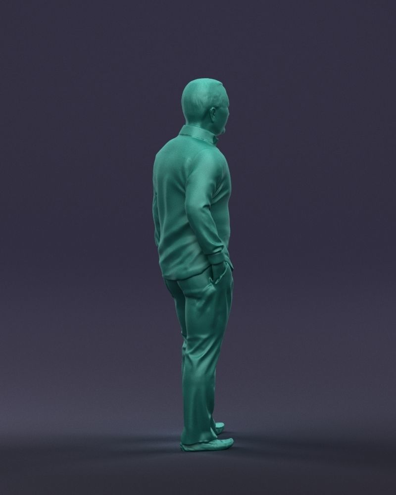 Hand in pocketman 0420 3D Print Ready 3D print model_13