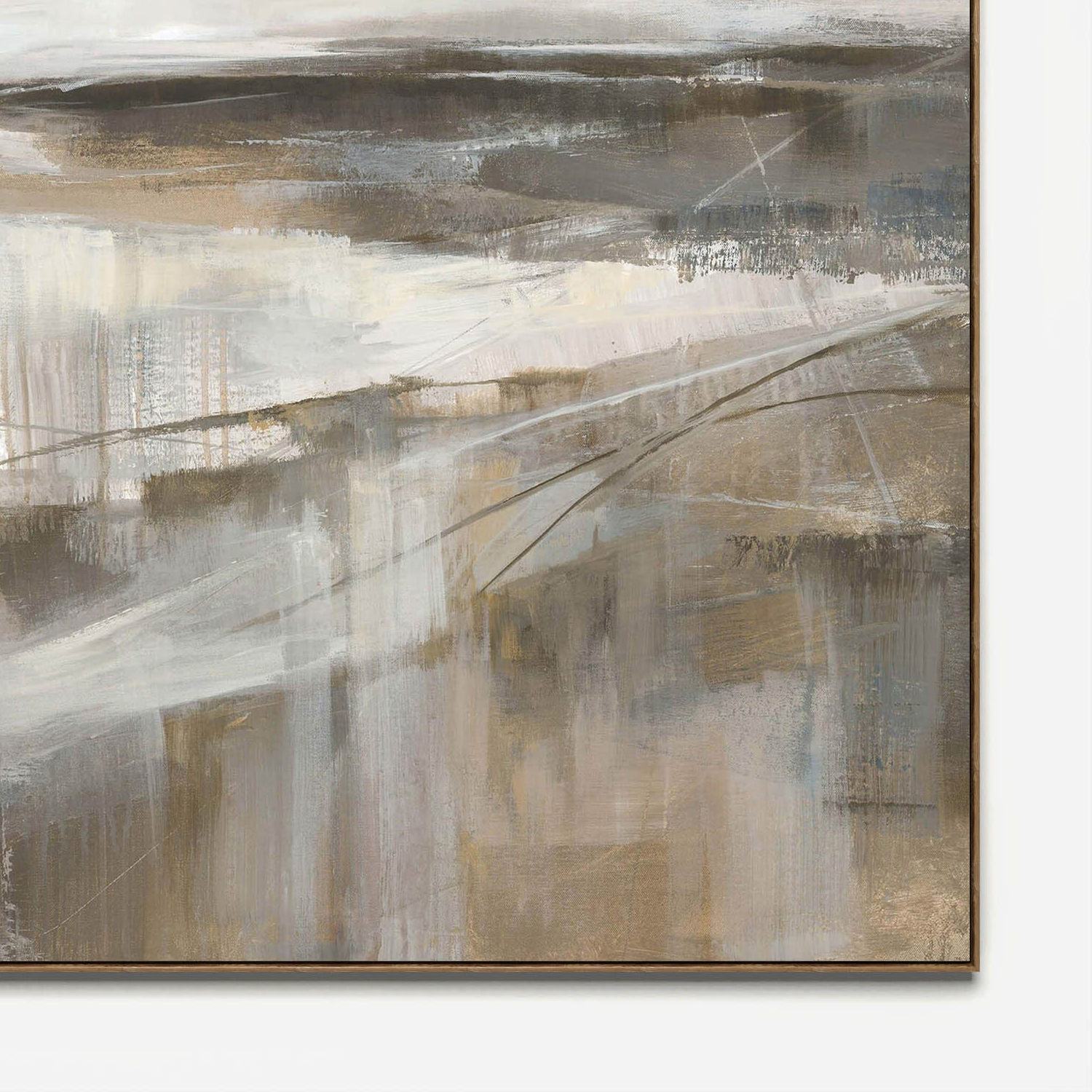 Plaster two square photo frames 35 Low-poly 3D model_4