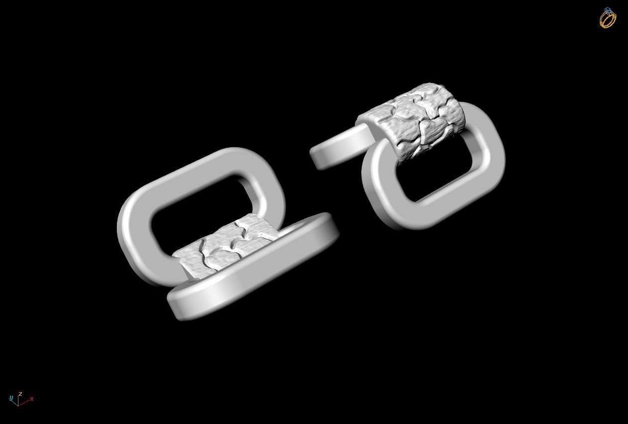 Chain Bracelets 029 3D print model_7