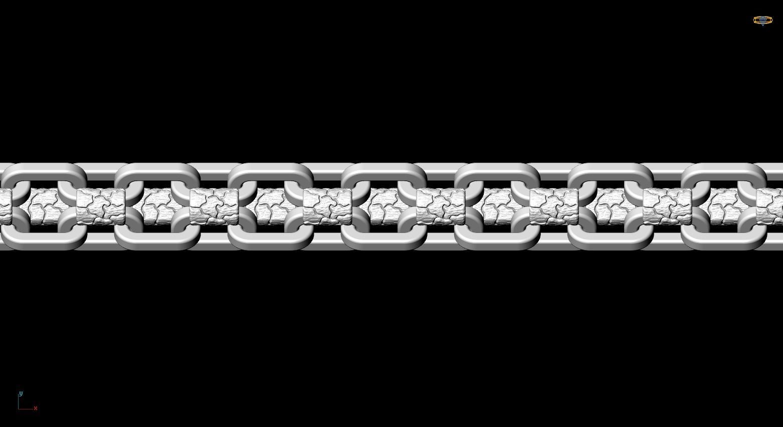 Chain Bracelets 029 3D print model_5