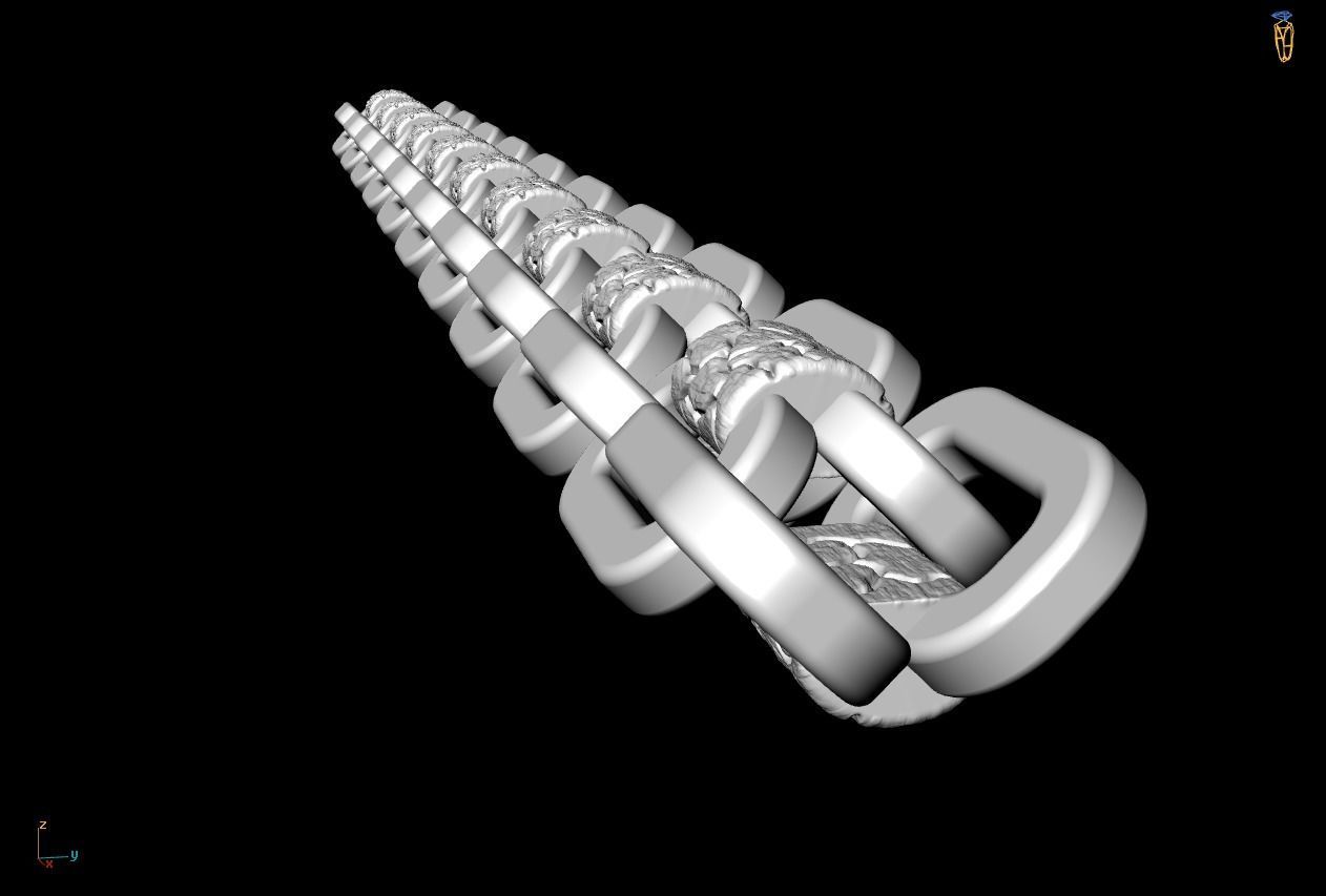 Chain Bracelets 029 3D print model_8