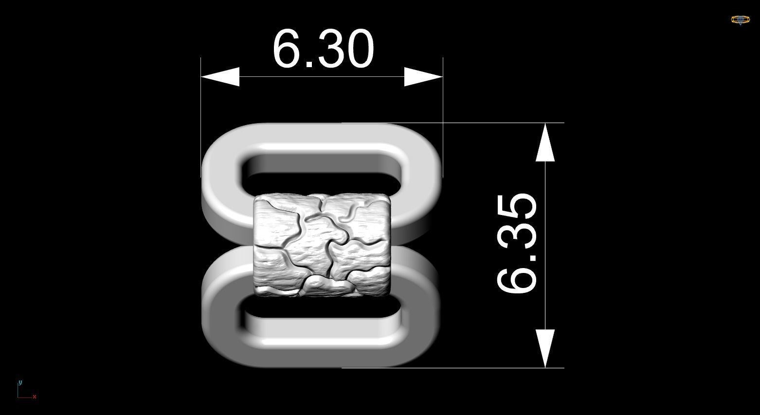 Chain Bracelets 029 3D print model_9