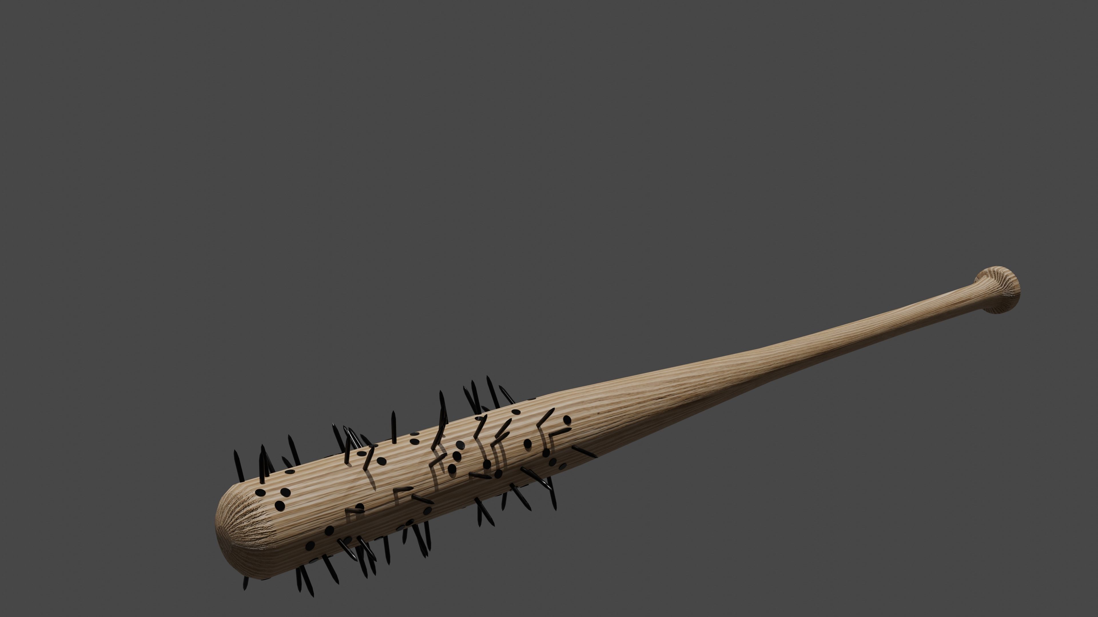 melee weapons Low-poly 3D model_6