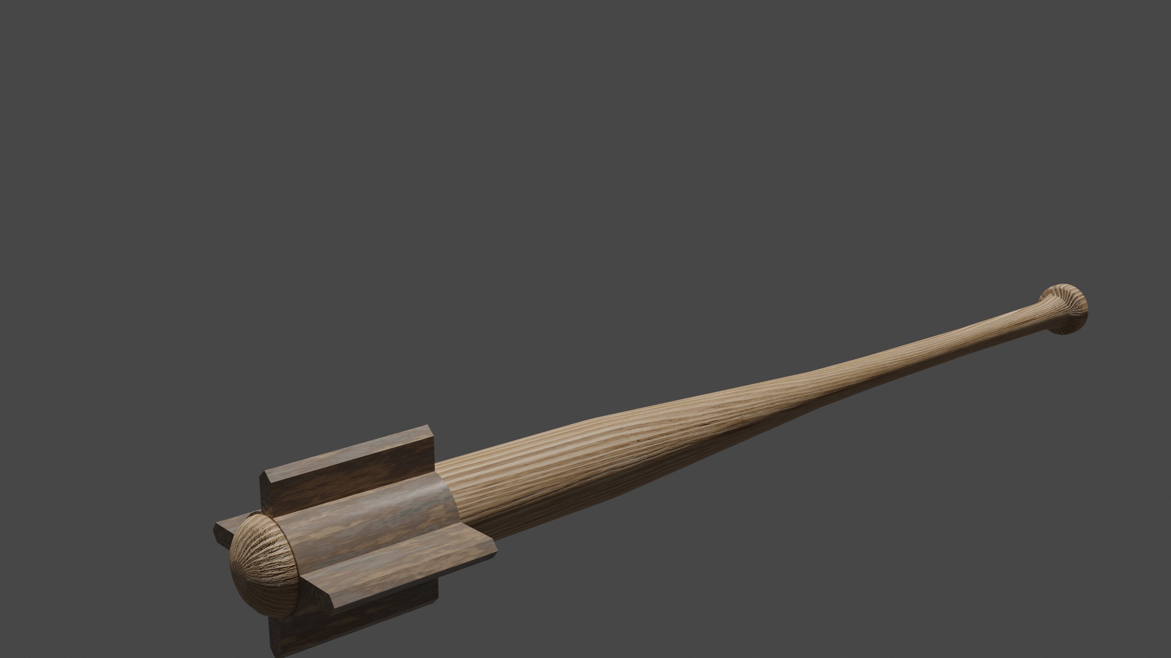 melee weapons Low-poly 3D model_5