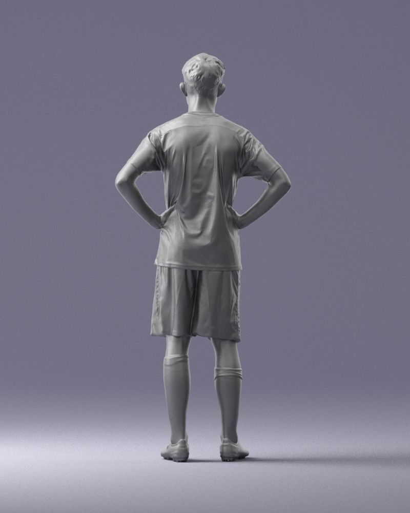 000316 Young Male Soccer Player Standing 1114 3dp 3D print model_20