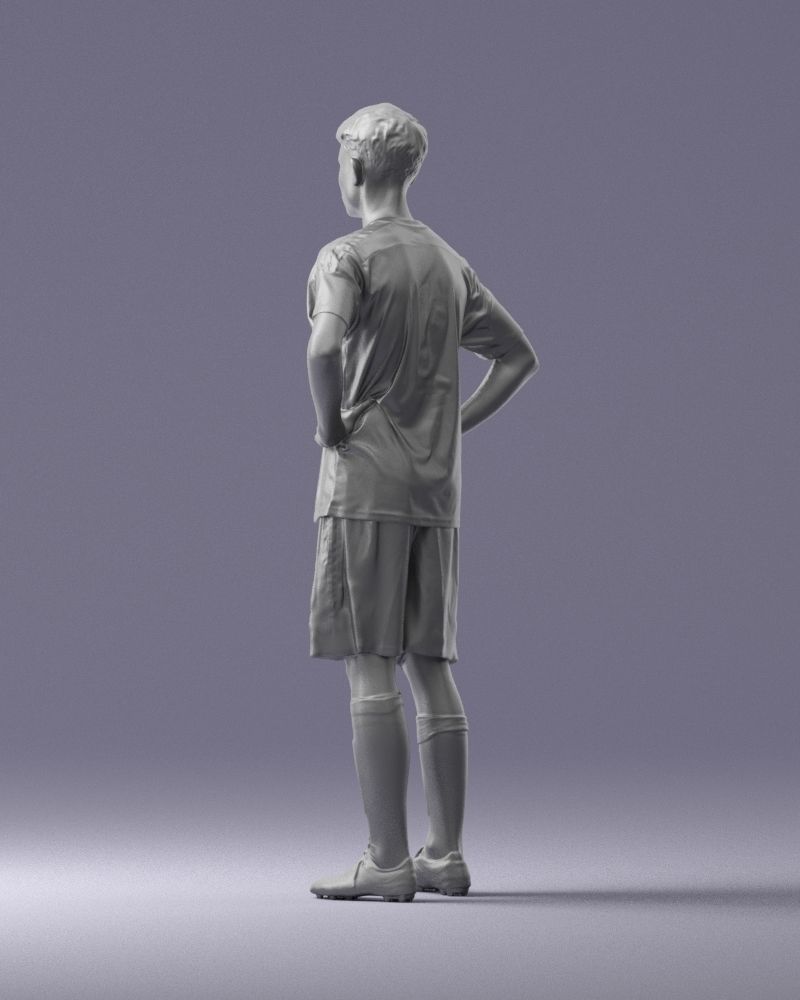 000316 Young Male Soccer Player Standing 1114 3dp 3D print model_23
