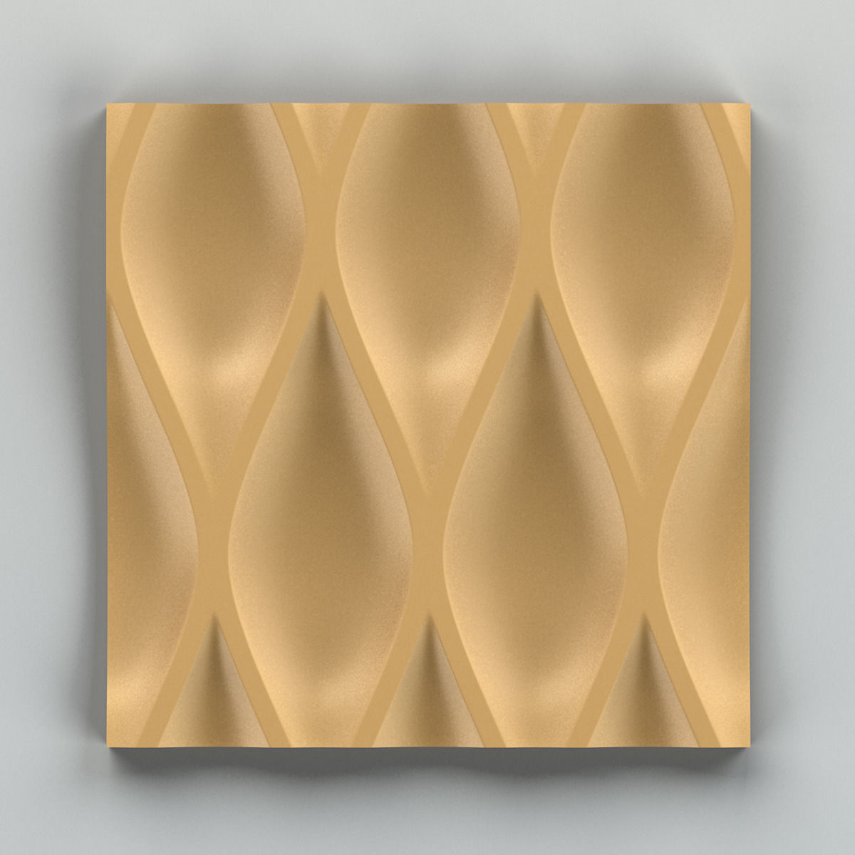 Wall Panel 004 3D model_1