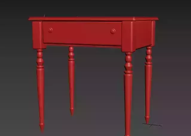 table side with legs
