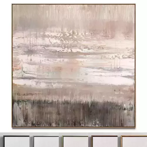 Plaster two square photo frames 40