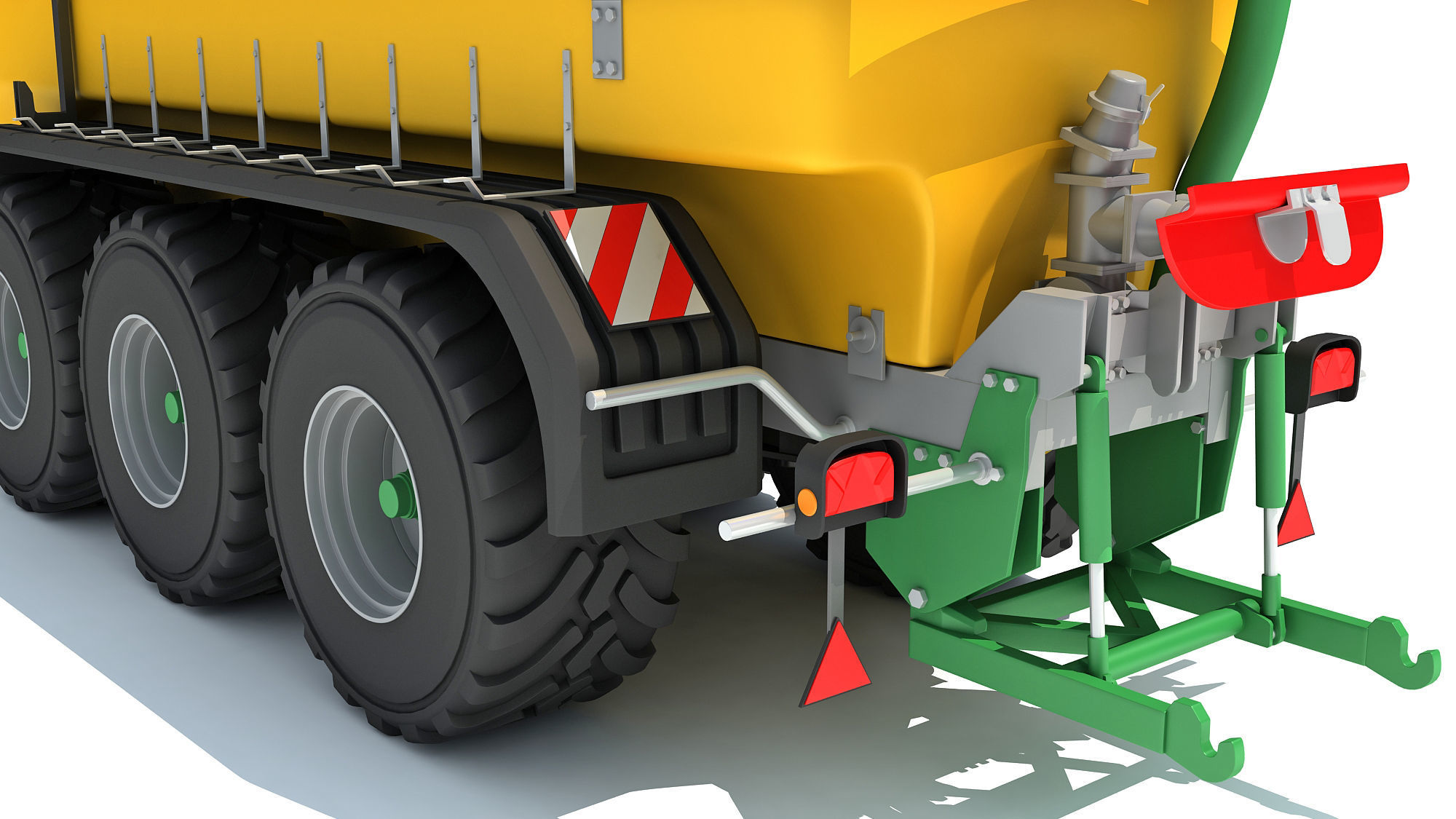 Farm Trailer V2 3D model_14