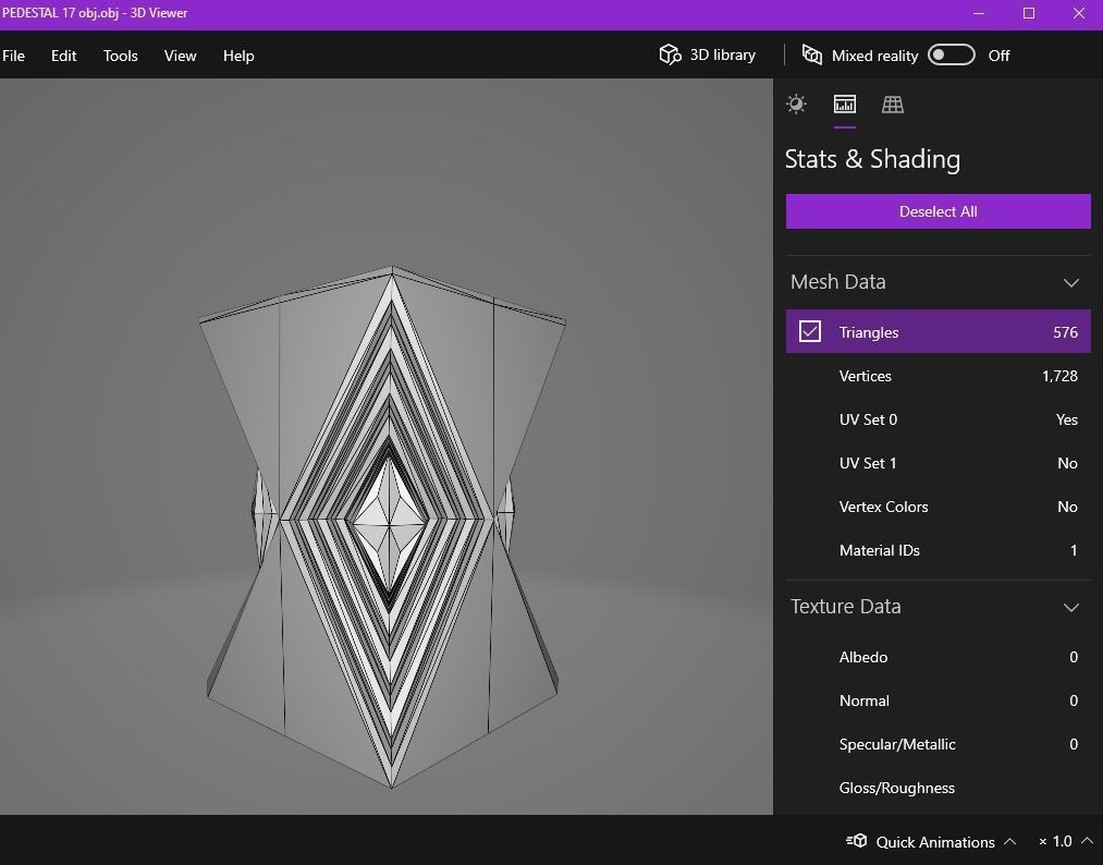 Pedestal 17 3D print model_18