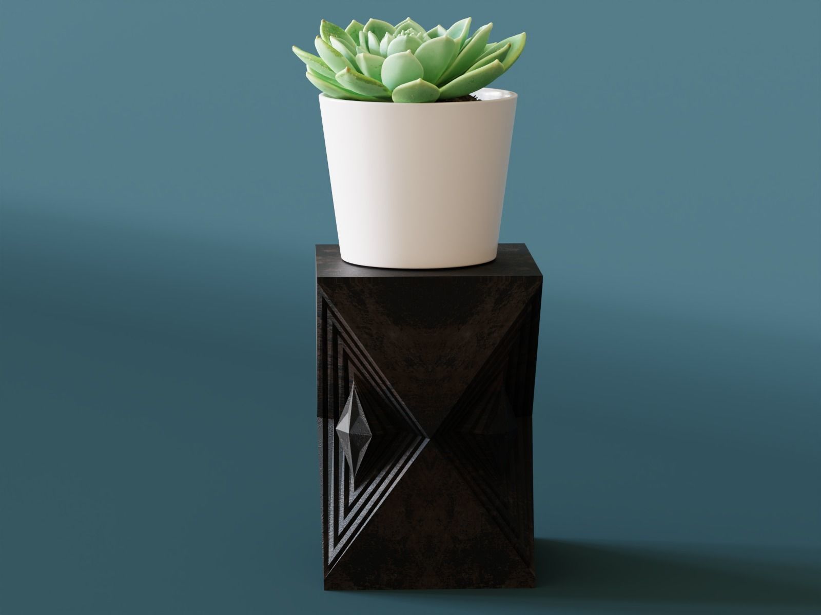 Pedestal 17 3D print model_8