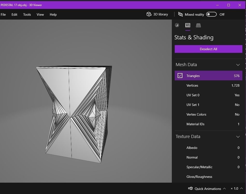 Pedestal 17 3D print model_17