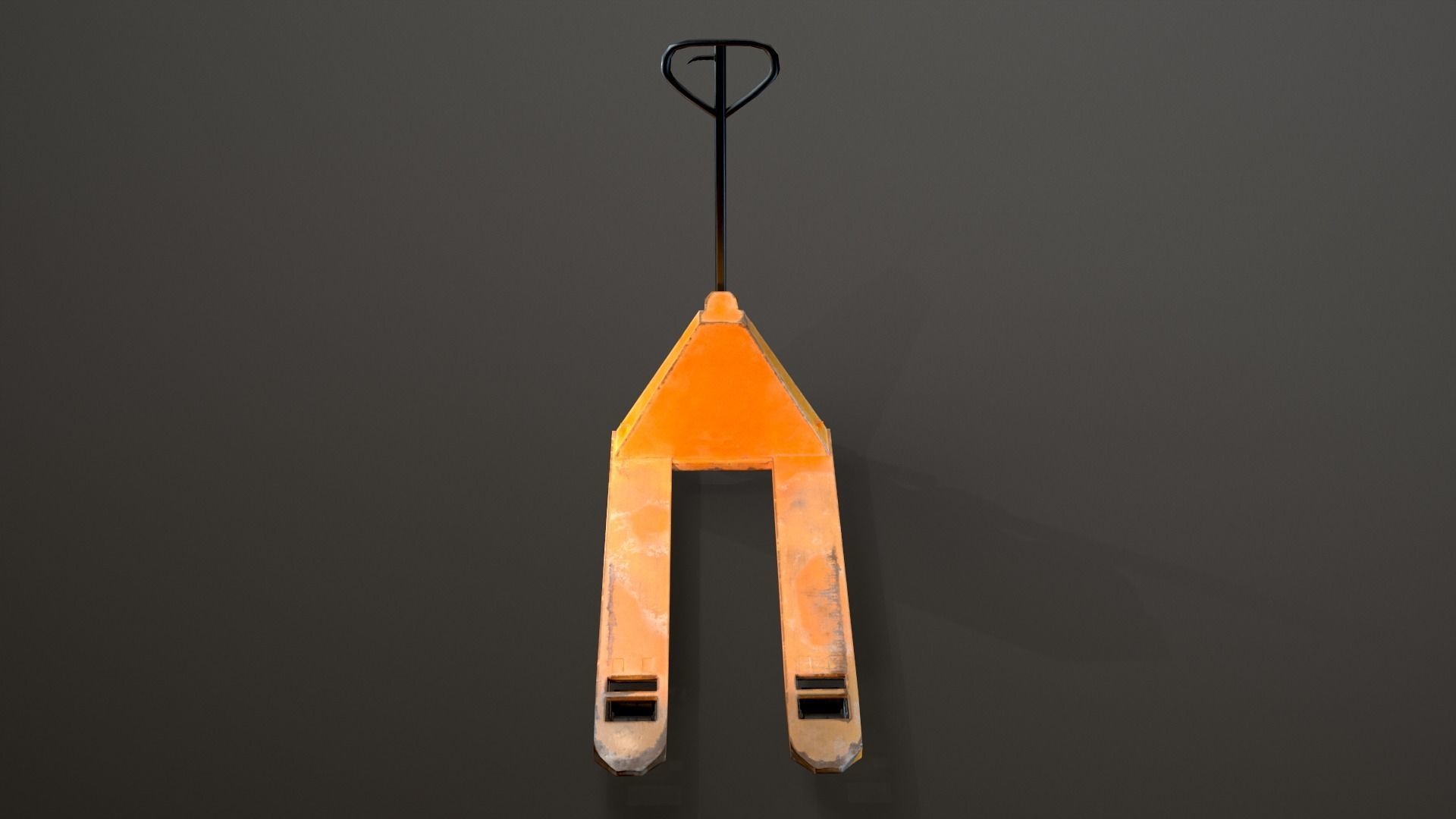 Pallet Truck Game-Ready Model Low-poly 3D model_5