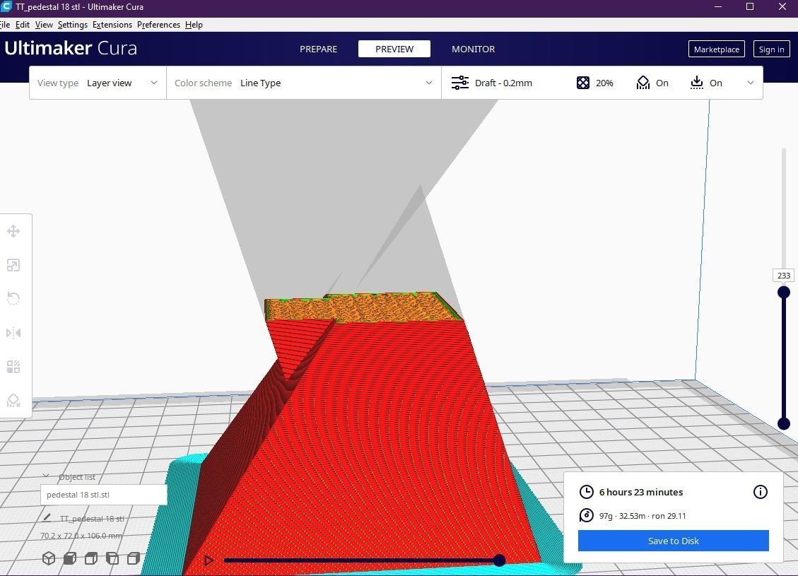 Pedestal 18 3D print model_15