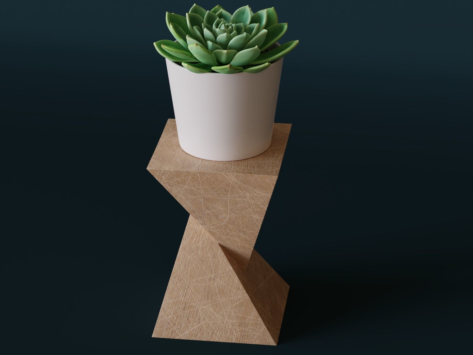 Pedestal 18 3D print model_4