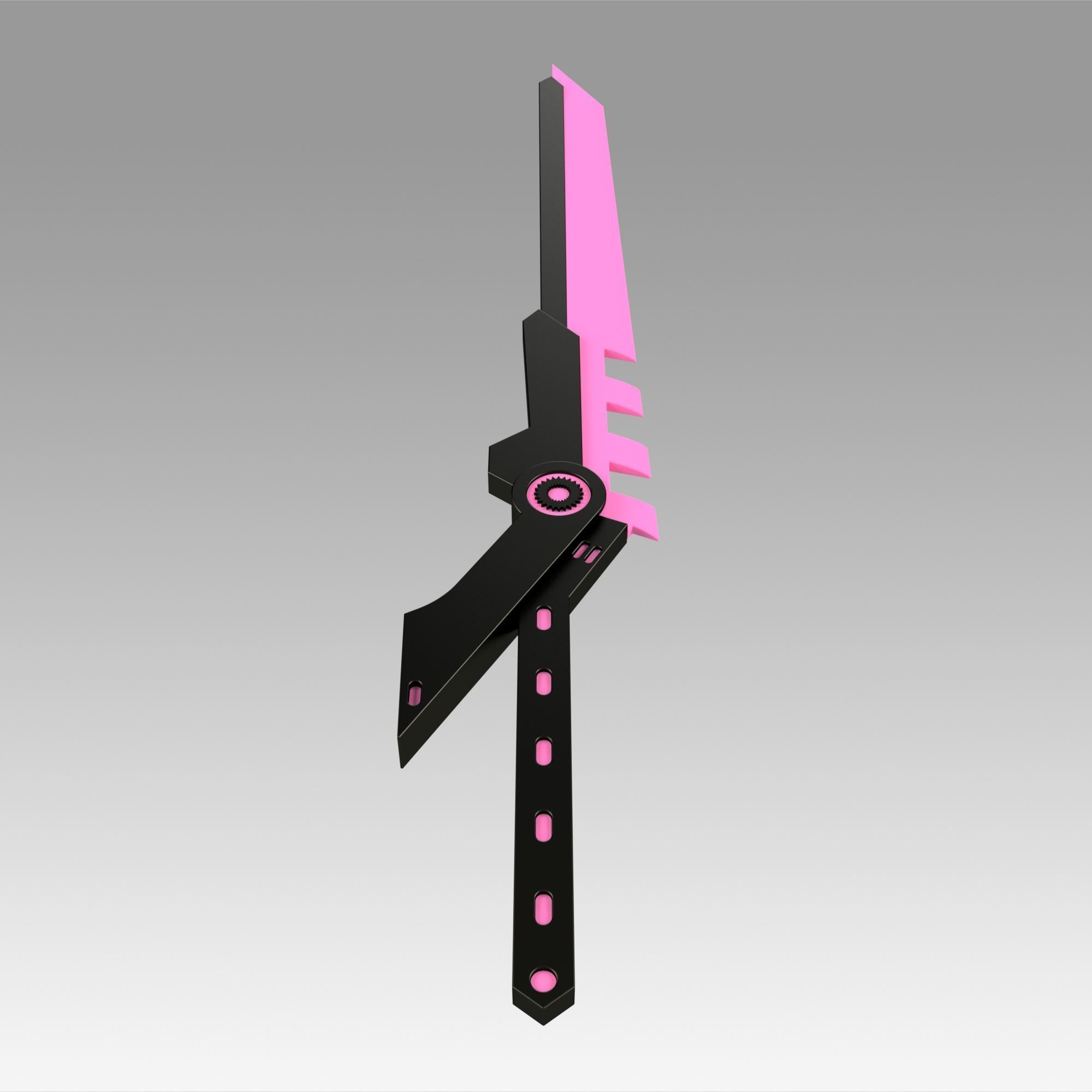 League of Legend LOL PROJECT Fiora Sword Cosplay Weapon Prop 3D print model_8