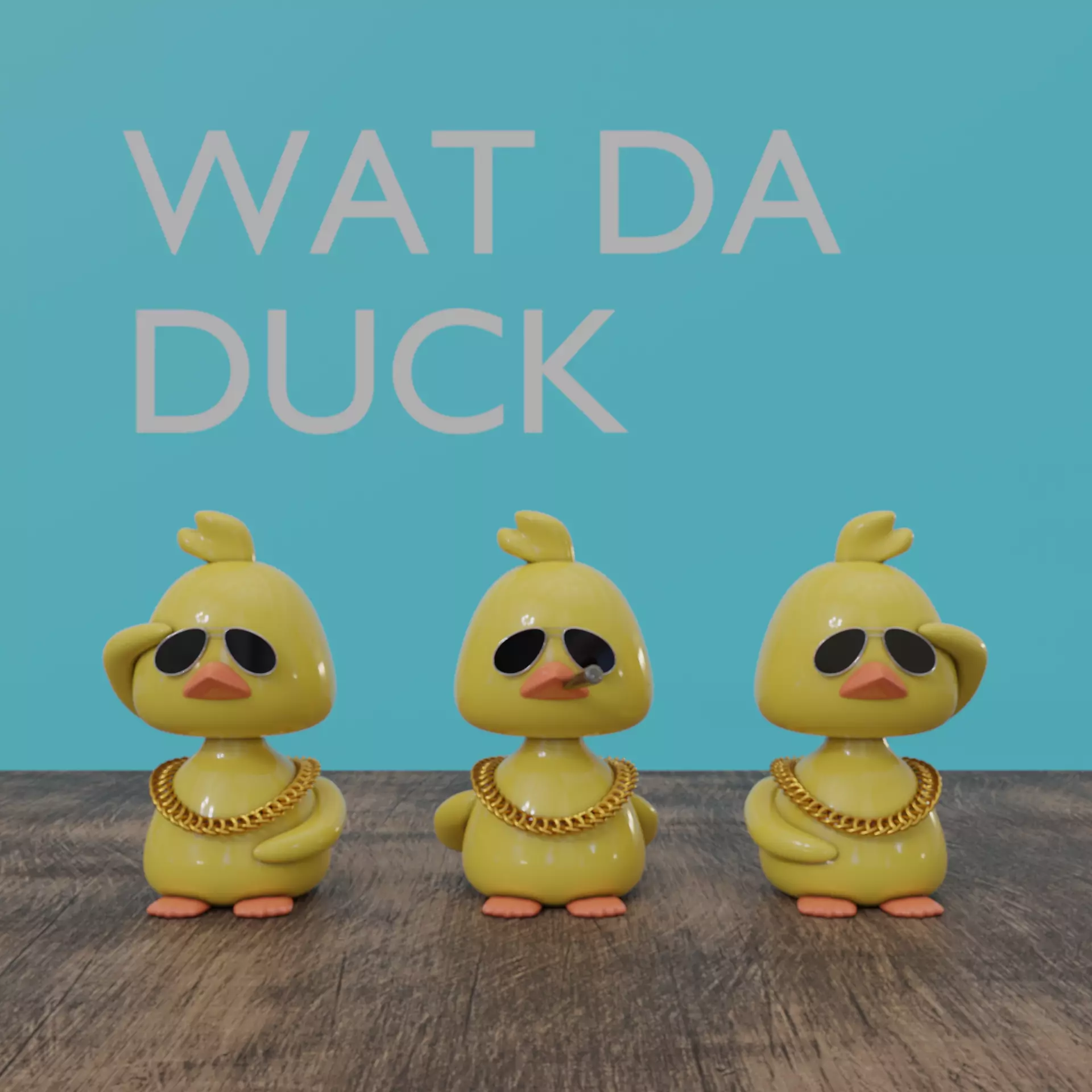 toy duck 3D model