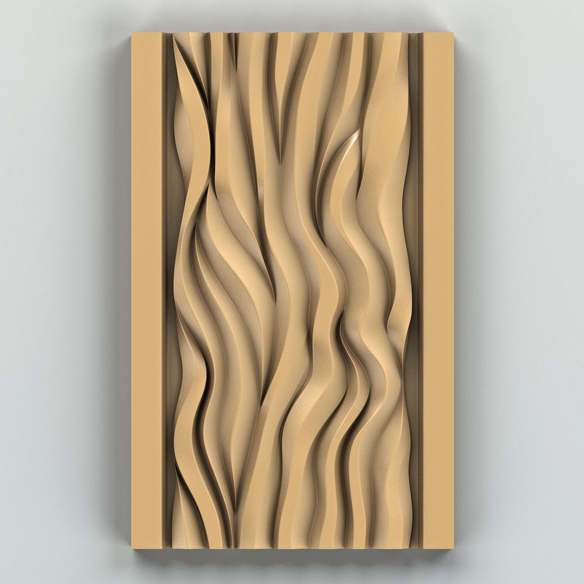 Wall Panel 005 3D model_1
