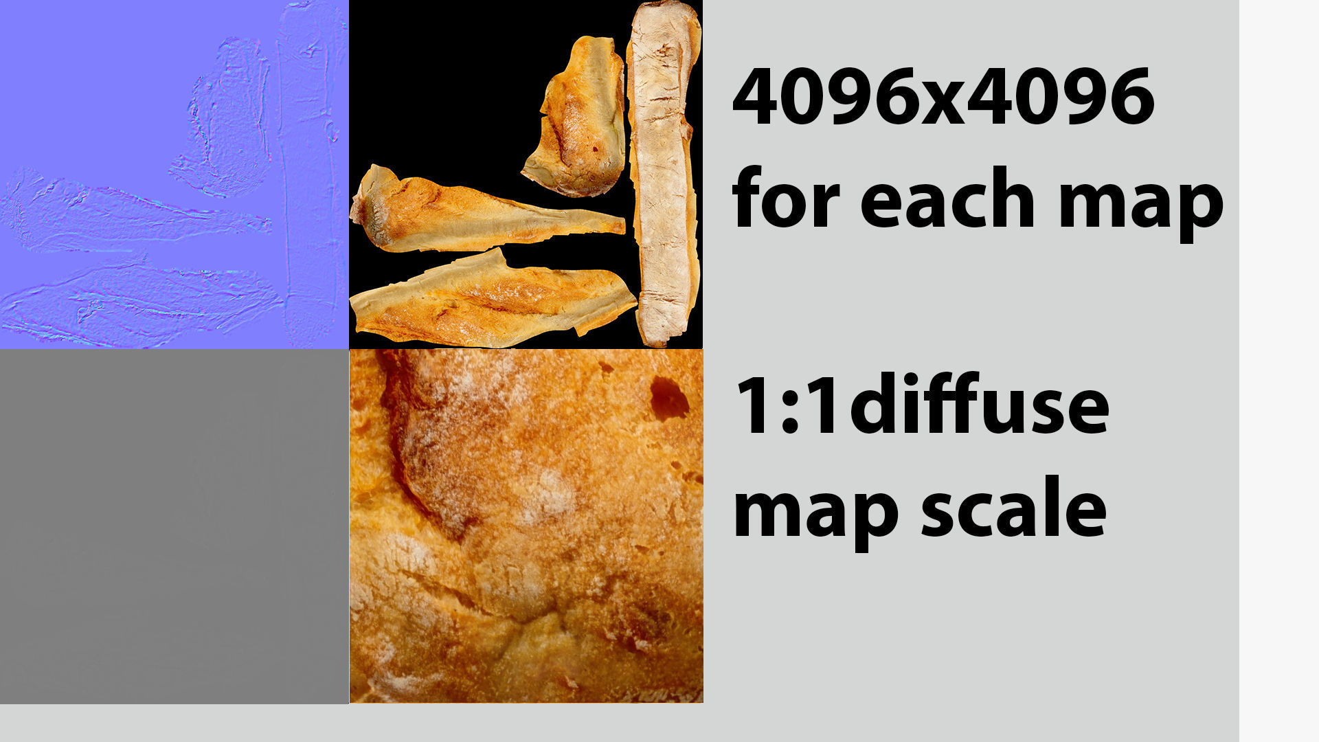 Baguette or French bread with cheese 3D model_7