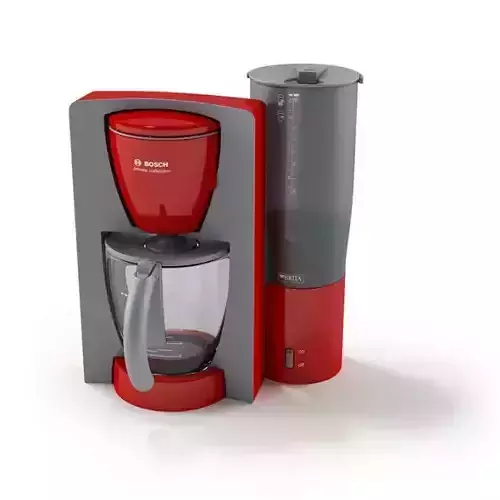 Red Coffee Maker