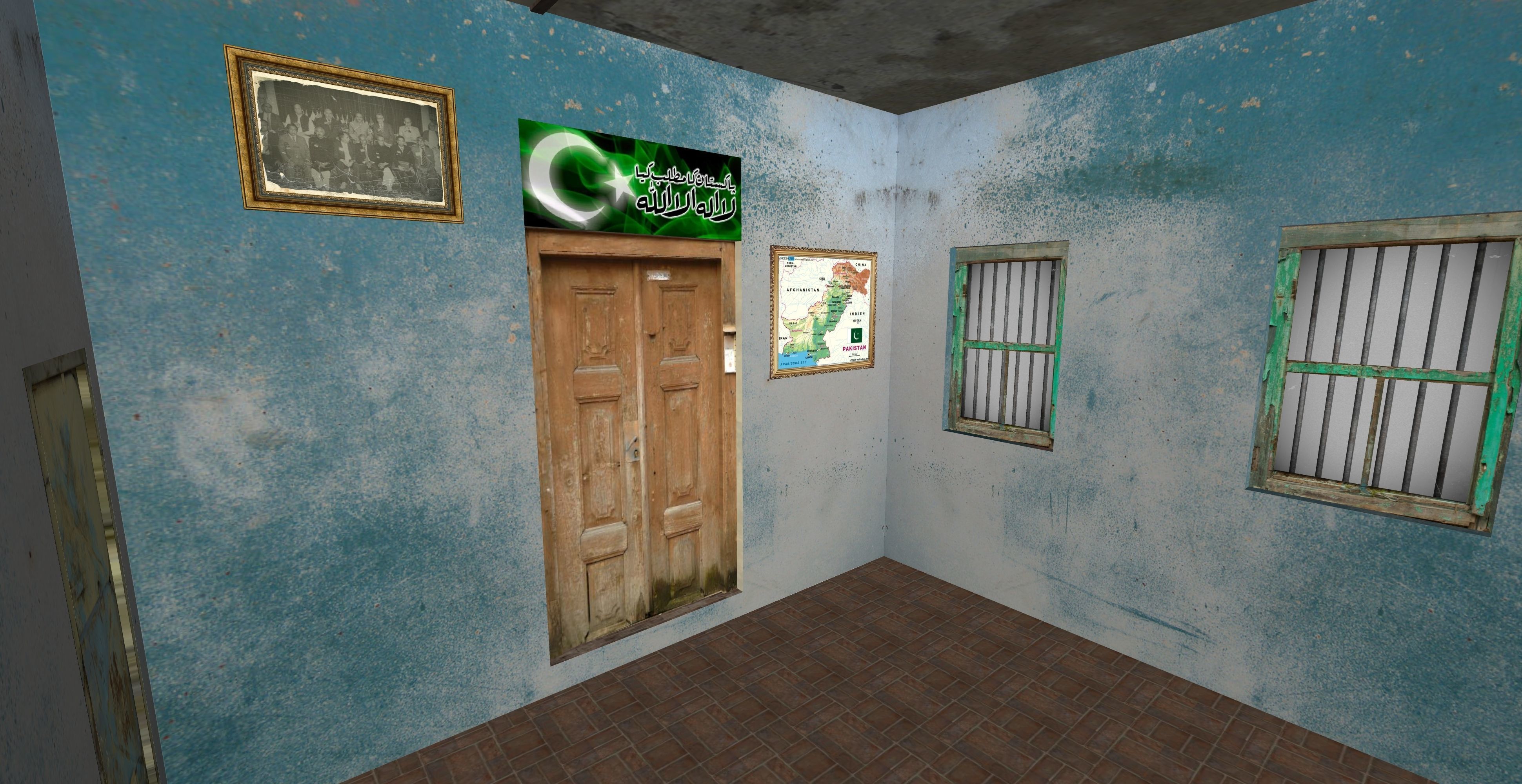 Old House 5 Low-poly 3D model_3