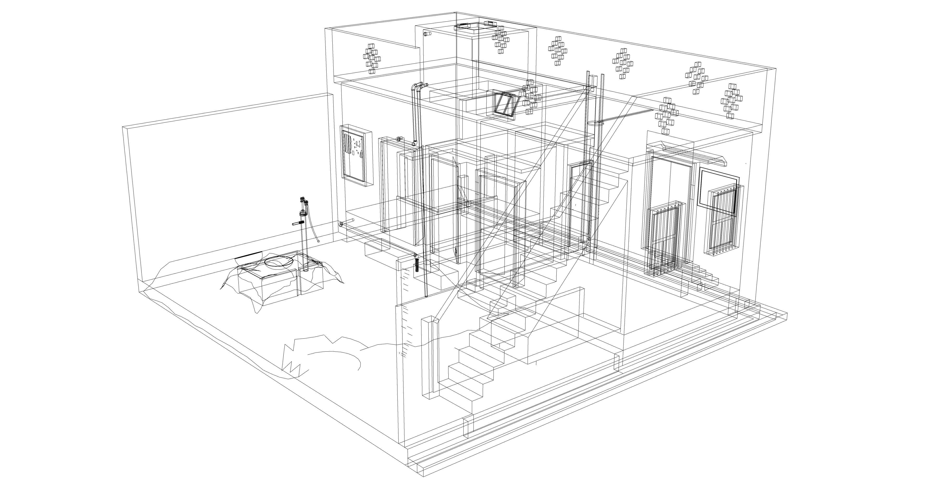 Old House 5 Low-poly 3D model_9